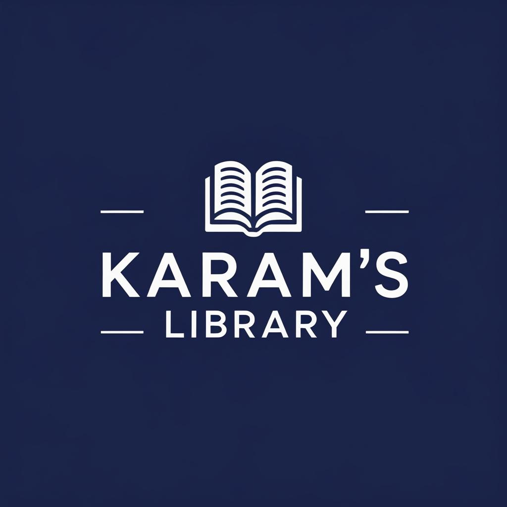 Karam's Library Logo