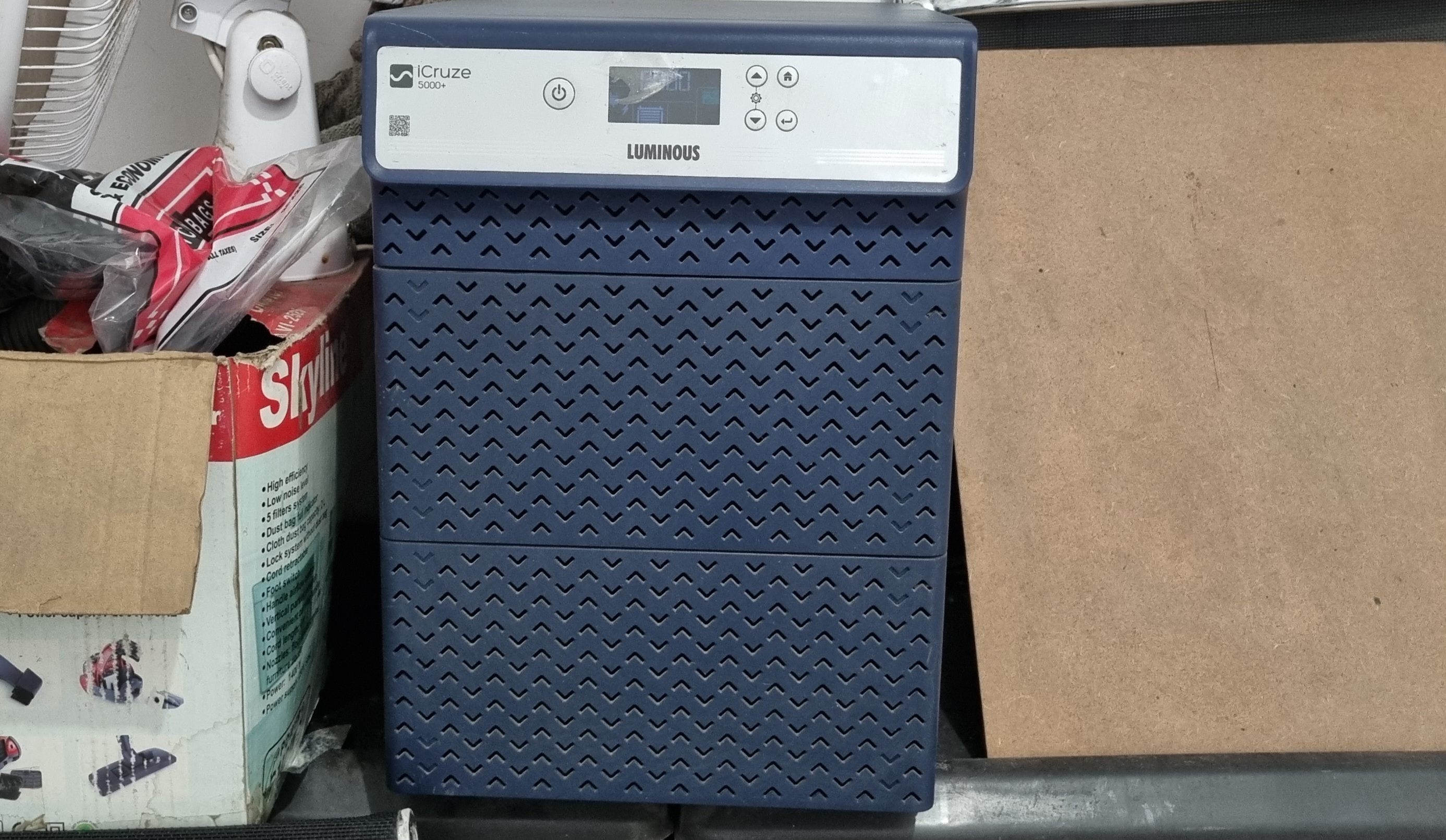 Power sockets at each desk